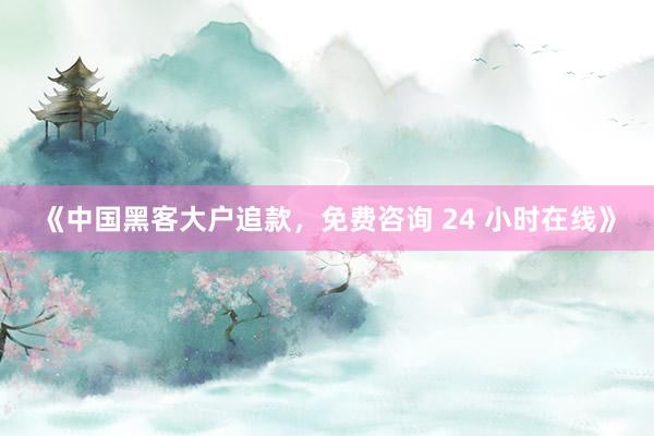 《中国黑客大户追款，免费咨询 24 小时在线》